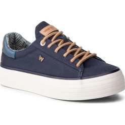 Tenisówki WRANGLER - Java WL91550A Dk.Navy 017. Półbuty damskie marki Wrangler. Za 209.00 zł.
