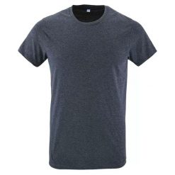 Męska Koszulka Regent Polycotton Slim T-shirt. Szare koszulki sportowe męskie SOL'S, m, bez wzorów, sportowe, bez kołnierzyka. Za 40.99 zł.