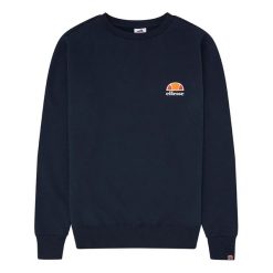 ELLESSE BLUZA DAMSKA BEZ KAPTURA SPORTOWA KOLOR CZARNY. Czarne bluzy damskie Ellesse, l, bez wzorów, z bawełny, bez kaptura, do biegania. Za 136.64 zł.