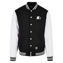 Kurtka Starter College. Białe kurtki męskie Starter, m, bez wzorów, z bawełny, eleganckie, bez kaptura. Za 297.30 zł.