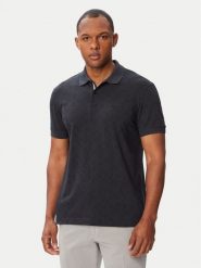 BOSS Polo Swing 50564801 Granatowy Regular Fit. Niebieskie koszulki polo męskie Boss, m, bez wzorów, z bawełny, bez ramiączek. Za 549.99 zł.