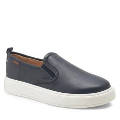 Półbuty Badura. Niebieskie półbuty chłopięce Badura, bez wzorów, bez zapięcia. Za 159.99 zł.