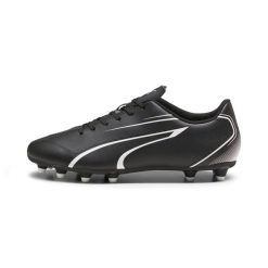 Buty piłkarskie Puma Vitoria FG/AG. Białe buty sportowe męskie Puma, bez zapięcia, do piłki nożnej. Za 298.50 zł.