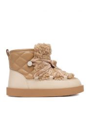 DeeZee Śniegowce DZKD-MX06 Beżowy. Brązowe buty zimowe dziewczęce DeeZee, z materiału, bez zapięcia. Za 219.99 zł.