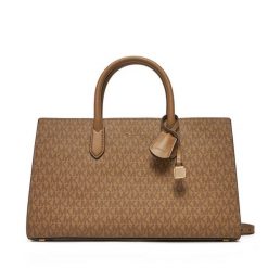 Torebka MICHAEL Michael Kors. Brązowe torebki do ręki damskie MICHAEL Michael Kors, bez wzorów, klasyczne, bez dodatków. Za 1,329.00 zł.