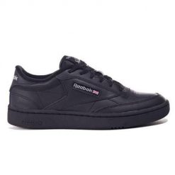 Buty do chodzenia damskie Reebok Club C. Czarne obuwie sportowe damskie Reebok, bez wzorów, trekkingowe, Reebok Club. Za 346.50 zł.