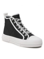 MICHAEL Michael Kors Trampki Evy High Top 43S3EYFE6D Czarny. Czarne trampki i tenisówki damskie MICHAEL Michael Kors, bez wzorów, z materiału, bez zapięcia. Za 1,039.00 zł.