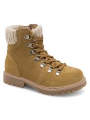 Lasocki Kids Trapery ASPEN-CI12-ASPEN-18 Khaki. Brązowe buty zimowe dziewczęce Lasocki Kids, bez wzorów, z materiału, bez zapięcia. Za 229.99 zł.
