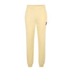 Spodnie męskie FILA Lincoln Track. Żółte spodnie sportowe męskie Fila, na lato, m, bez wzorów, z bawełny. Za 279.99 zł.