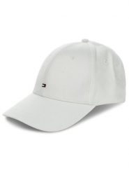 Tommy Hilfiger Czapka z daszkiem Classic Bb Cap E367895041 Biały. Białe rękawiczki męskie Tommy Hilfiger, bez wzorów, z bawełny. Za 119.99 zł.