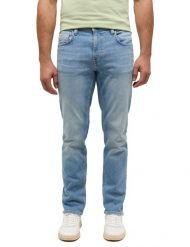 Męskie Spodnie Jeansowe Mustang Style Washington Straight Denim Blue 1014877 5000 313. Niebieskie spodnie materiałowe męskie Mustang, l, bez wzorów, z denimu. Za 219.99 zł.