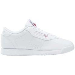 Buty damskie Reebok PRINCESS. Białe obuwie sportowe damskie Reebok, bez wzorów, z materiału, trekkingowe, Reebok Princess. Za 288.00 zł.