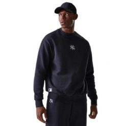 Bluza New York Yankees Nos MLB Le Midi FT. Niebieskie bluzy męskie New Era, m, bez wzorów, bez kaptura. Za 270.00 zł.