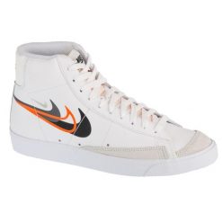 Buty sportowe do chodzenia męskie, Blazer Mid 77. Białe buty sportowe męskie Nike, z gumy, bez zapięcia, trekkingowe. Za 499.99 zł.