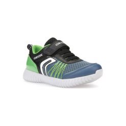 Geox Tenisówki Chłopięce Waviness 33 Wielobarwne. Niebieskie trampki i tenisówki chłopięce Geox, sportowe. W wyprzedaży za 169.00 zł.