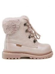 Lasocki Kids Trapery CI12-POINT-10 Różowy. Czerwone buty zimowe dziewczęce Lasocki Kids, bez wzorów, ze skóry, bez zapięcia. Za 189.99 zł.