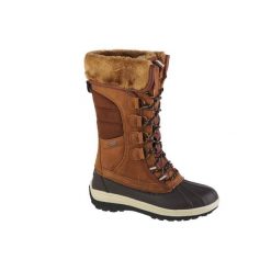 Buty zimowe damskie, CMP Thalo Wmn Snow Boot. Brązowe trekkingi damskie CMP, na zimę, przed kolano, outdoorowe. Za 499.99 zł.
