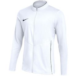 Bluza męska Nike Dri-FIT Park 26. Białe bluzy męskie Nike, m, bez wzorów, z materiału, bez kaptura, na fitness i siłownię, dri-fit (nike). Za 121.99 zł.