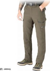 R.E.I.S. LH-RANCHER - Spodnie ochronne do pasa męskie 4 kieszenie softshell 4-kierunkowy stretch 94% poliester 6% elastan membrana TPU 100% poliester. Brązowe spodnie materiałowe męskie R.E.I.S., m, bez wzorów, z elastanu. Za 104.38 zł.