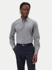 BOSS Koszula Relegant 50518304 Szary Regular Fit. Szare koszule męskie Boss, m, bez wzorów, z bawełny, bez kołnierzyka, bez ramiączek. Za 269.99 zł.