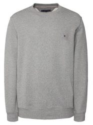 Tommy Hilfiger Bluza Essential MW0MW37237 Szary Regular Fit. Szare bluzy męskie Tommy Hilfiger, m, bez wzorów, z bawełny, bez kaptura. Za 429.99 zł.