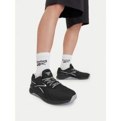 Buty na siłownię Reebok. Czarne buty sportowe męskie Reebok, bez zapięcia, na fitness i siłownię. Za 599.99 zł.