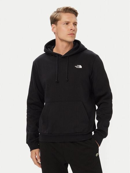 The North Face Bluza Evolution Simple Dome NF0A8CWM Czarny Regular Fit. Czarne bluzy męskie The North Face, l, bez wzorów, z bawełny, bez kaptura. Za 299.99 zł.