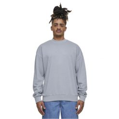 Lekka Bluza Męska Z Frotte. Niebieskie bluzy męskie Urban Classics, m, bez wzorów, bez kaptura. Za 104.99 zł.