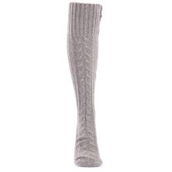 Podkolanówki Unisex Dla Dorosłych Temperley. Szare skarpety damskie Trespass, bez wzorów, z dzianiny. Za 40.99 zł.