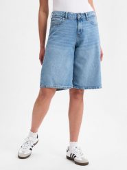JJXX Dżinsowe szorty - JXLaura Kobiety Bawełna niebieski, S. Niebieskie szorty damskie JJXX, s, bez wzorów, z bawełny. Za 139.95 zł.