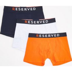3 pack bokserek - Granatowy. Niebieskie bokserki męskie Reserved. Za 59.99 zł.