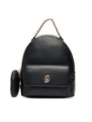 Liu Jo Plecak M Backpack AF5324 E0077 Czarny. Czarne plecaki damskie Liu Jo, bez wzorów, ze skóry. Za 719.99 zł.