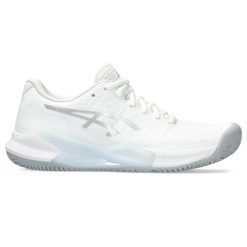 Damskie buty do padla Asics Gel-Challenger 14. Białe obuwie sportowe damskie Asics, bez wzorów, tenisowe. W wyprzedaży za 476.00 zł.