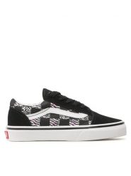 Vans Tenisówki Old Skool VN0A7Q5FBMA1 Czarny. Czarne trampki i tenisówki dziewczęce Vans, bez wzorów, z materiału, bez zapięcia. Za 169.99 zł.