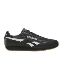 Buty do chodzenia damskie Reebok Classic AZ. Czarne obuwie sportowe damskie Reebok, bez wzorów, z jeansu, trekkingowe, Reebok Classic. Za 417.00 zł.