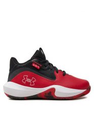 Under Armour Buty do koszykówki Pre-School UA Lockdown 7 3028514 Czerwony. Czerwone buty sportowe chłopięce Under Armour, bez wzorów, z materiału, bez zapięcia, do koszykówki. Za 239.99 zł.