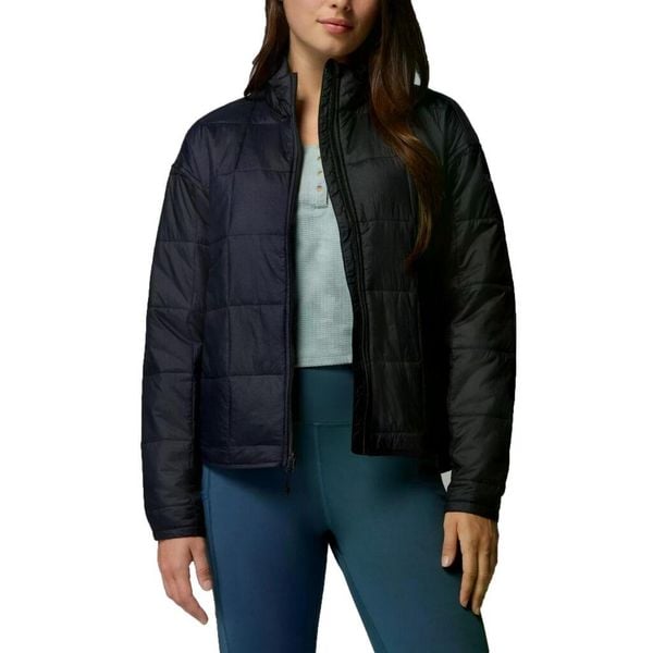 Kurtka COLUMBIA SIENNA HILL QUILTED JACKET Czarny. Czarne kurtki damskie Columbia, bez wzorów, z syntetyku, bez kaptura. Za 532.16 zł.