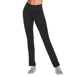 Spodnie damskie Skechers. Czarne szorty damskie Skechers, bez wzorów, z nylonu. Za 290.00 zł.