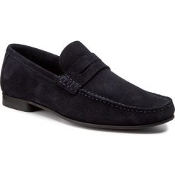 Półbuty TOMMY HILFIGER - Russel 2B FM0FM00573 Midnight 403. Niebieskie półbuty na co dzień męskie Tommy Hilfiger, z materiału. W wyprzedaży za 359.00 zł.