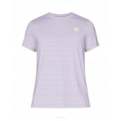 Koszulka tenisowa Fila T-shirt Titus. Fioletowe t-shirty męskie Fila, bez wzorów, bez kołnierzyka. Za 259.99 zł.