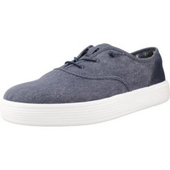 HEYDUDE Damskie Trampki Conway Craft Linen. Niebieskie trampki i tenisówki damskie Hey dude, bez wzorów, z materiału, bez zapięcia. Za 179.00 zł.
