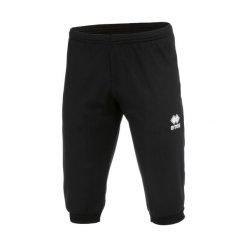 Spodnie 3/4 Errea Joker. Czarne spodnie sportowe męskie ERREA, xl, bez wzorów, z bawełny. Za 169.00 zł.