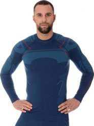 Brubeck LS13040A Bluza męska THERMO jeansowy XL. Bluzy męskie Brubeck, m, bez wzorów, z jeansu, bez kaptura. Za 215.99 zł.