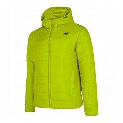 Męska Kurtka Ocieplana H4Z22 PrimaLoft. Zielone kurtki męskie 4f, m, bez wzorów, z puchu, trekkingowe, primaloft. Za 319.99 zł.