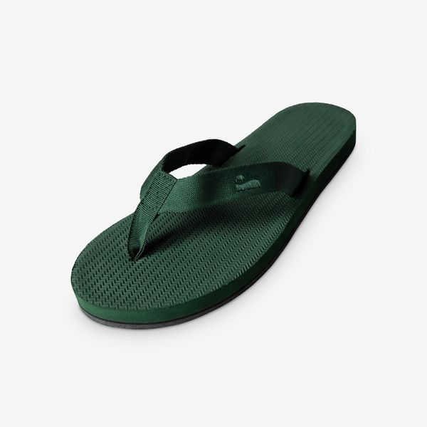 Męskie japonki - Easy Living Lite Leaf. Zielone klapki męskie INDOSOLE, z nylonu, sportowe. Za 133.00 zł.