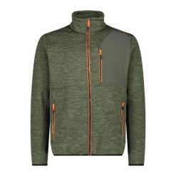 Bluza męska turystyczna CMP 34H2687. Zielone bluzy męskie CMP, m, bez wzorów, bez kaptura, trekkingowe. Za 266.00 zł.