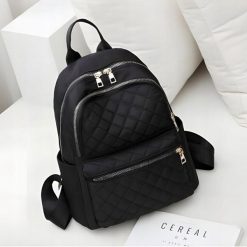 Dexxer POJEMNY Plecak damski miejski EKOSKÓRA szkolny A4 torba lekki 4 KIESZENIE. Plecaki damskie Dexxer, bez wzorów. Za 55.99 zł.