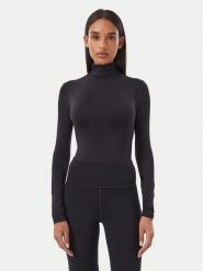 Guess Body V6BP04 K6317 Czarny Slim Fit. Czarne bluzki damskie Guess, xl, z aplikacjami, z syntetyku, bez kołnierzyka, bez ramiączek. Za 264.99 zł.