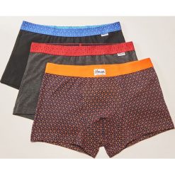 3 pack bokserek - Wielobarwn. Brązowe bokserki męskie House. Za 59.99 zł.