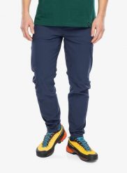 Spodnie wspinaczkowe męskie La Sportiva Talus Pant. Niebieskie spodnie materiałowe męskie La Sportiva, m, bez wzorów, z bawełny, klasyczne. Za 488.39 zł.
